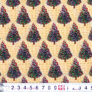 クリスマスツリー アイボリー 110*80
