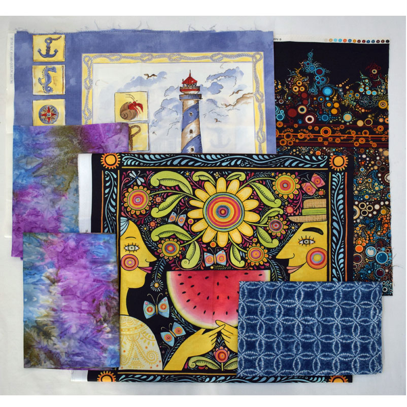 パネル柄・バティック福袋