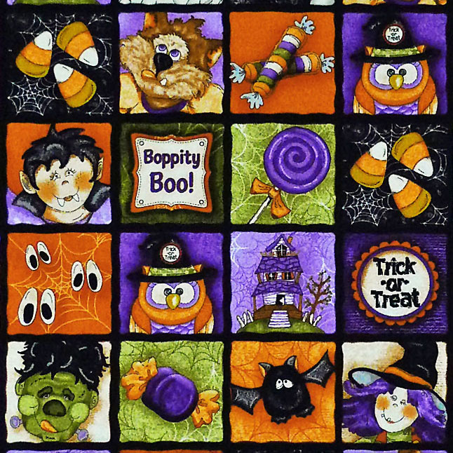 ハロウィーンキャラクター ブロック