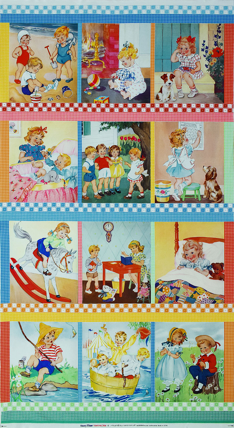 可愛い子供達 デジタル・パネル 61*110