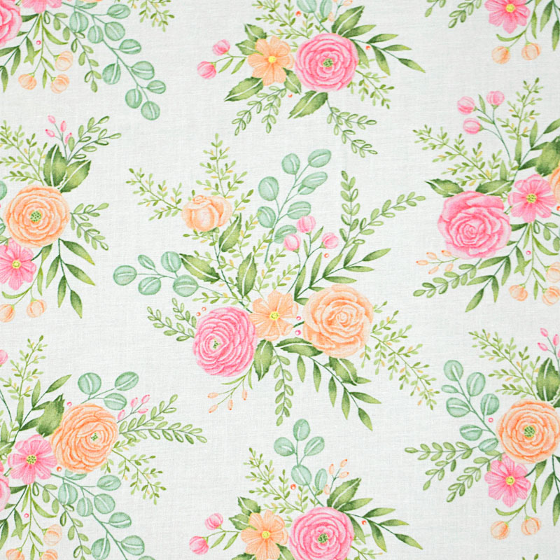 バラのブーケ ホワイト