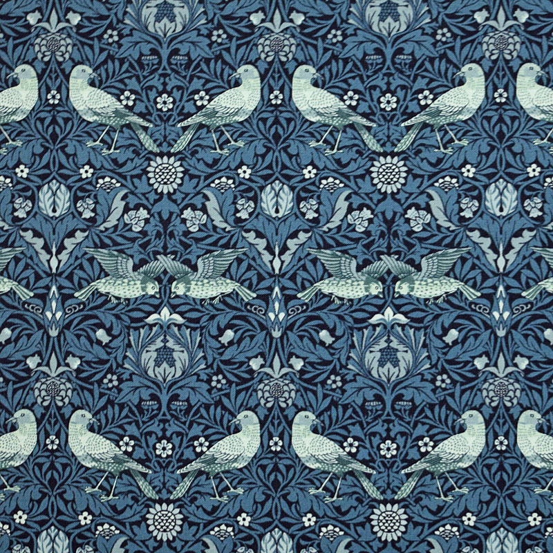 ベスト・オブ・モリス・モリス・ミューズ・バード ブルー/インディゴ インディゴ